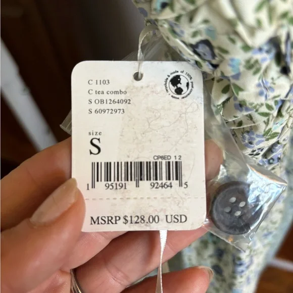 Free People Petunia Mini Dress – size S NWT - Picture 3 of 6